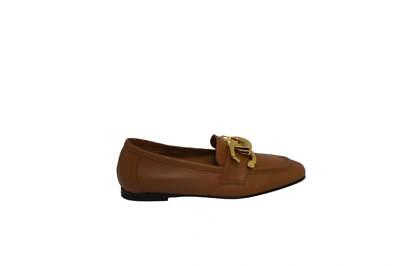 Pre-owned Bianca Di 07001 Loafers Woman Open (leather N.37)