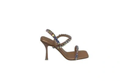 Pre-owned Jeffrey Campbell Women's Sandals Jc-927-10-14 Copper ( N.37)