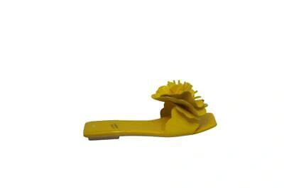 Pre-owned Jeffrey Campbell Slippers Woman Jc-1028-1-6 Yellow ( N.39)