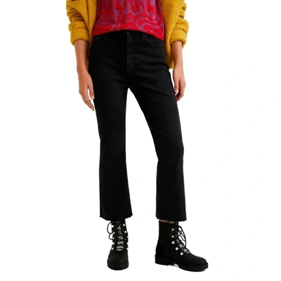 Pre-owned Desigual Women's Jeans Black 334839
