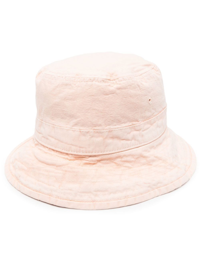 Jil Sander Tonal-design Bucket Hat In Pink