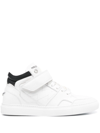 ZADIG & VOLTAIRE LOGO-PRINT TOUCH-STRAP SNEAKERS