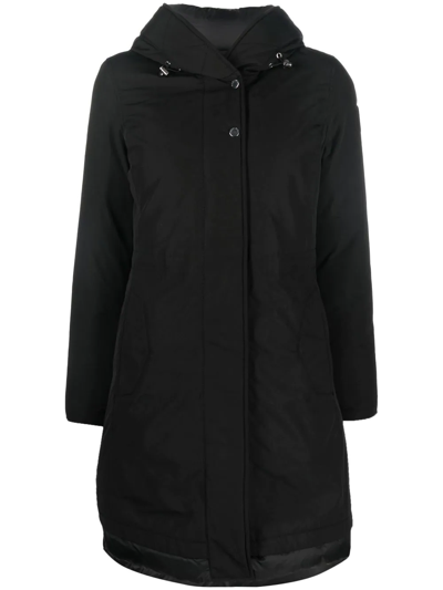 Woolrich Weoka Down-padded Parka In Black