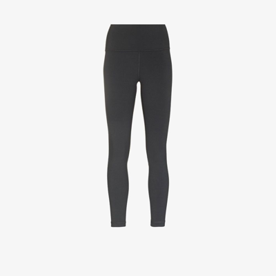 Lululemon Blue Align 25 Inch Yoga Leggings In Nude