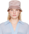 Maison Michel Purple Axel Beach Hat In Lila