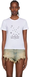 Maison Margiela Logo-print Short-sleeve T-shirt In White