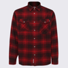 Woolrich Check-pattern Buttoned Flannel Shirt In Red Check
