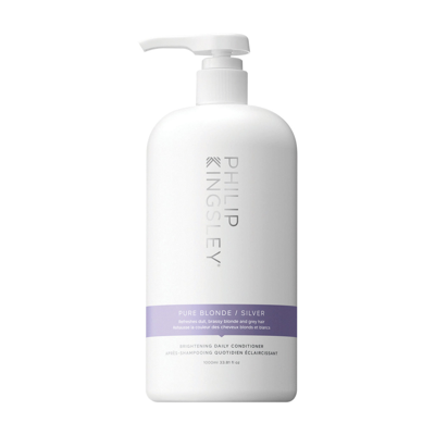 Philip Kingsley Pure Blonde/silver Brightening Daily Conditioner In 33.81 Fl oz | 100 ml