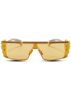 BALMAIN EYEWEAR WONDER BOY SQUARE TINTED SUNGLASSES