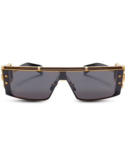 Balmain Wonder Boy Tinted Sunglasses In Black