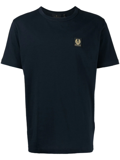 Belstaff Patch T-shirt In Dark Ink