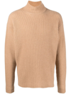 AGNONA HIGH-NECK CASHMERE JUMPER