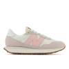 New Balance Women's 237 Casual Sneakers From Finish Line In White/pink
