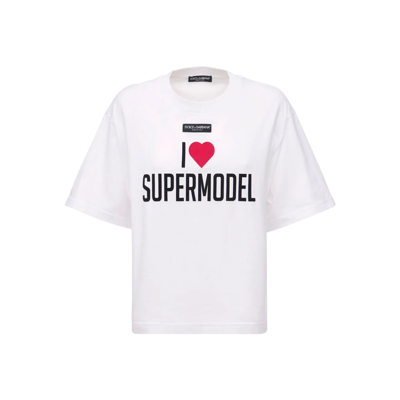 DOLCE & GABBANA SUPERMODEL T-SHIRT