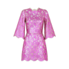 DOLCE & GABBANA FLORAL LACE DRESS