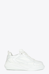 Alyx Mono Hiking Sneaker White Leather Lace-up Low Senaker - Mono Hiking Sneaker In Bianco