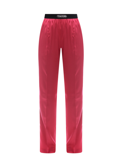 Tom Ford Trouser In Pink