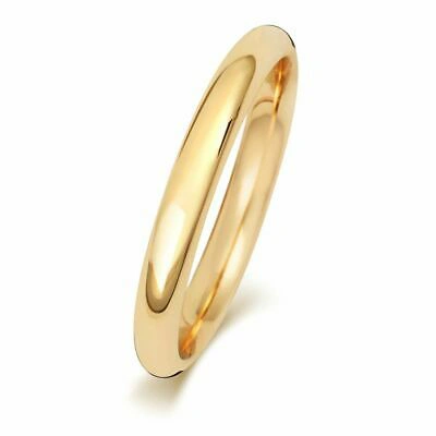 Pre-owned Markenlos 9ct Gelb Gold Hochzeit Ring