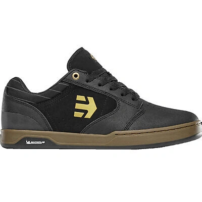 Pre-owned Etnies Herren Sturz Kurbel Mtb Schwarz/gummi Low Top Sneaker Schuhe Kleidung