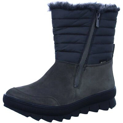 Pre-owned Legero Damen Stiefeletten Novara 2-009900-2800 Grau 1229622