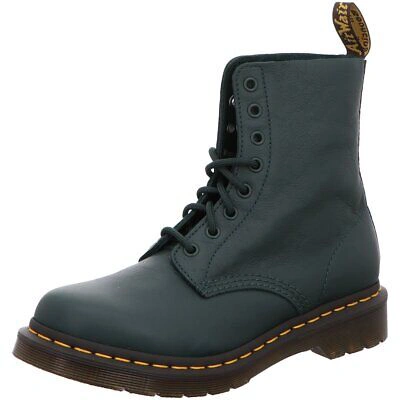 Pre-owned Dr. Martens Airwair S2k  Damen Stiefeletten 1460 Pascal 26902328 Grün 1223668