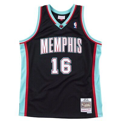 Pre-owned Mitchell & Ness Swingman Mesh Jersey Memphis Grizzlies 2001-02 Pau Gasol