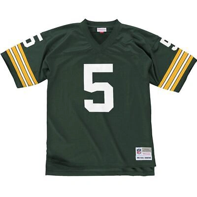 Pre-owned Mitchell & Ness Nfl Legacy Jersey - Green Bay Packers 1966 Paul Hornung