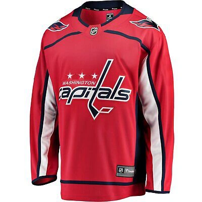 Pre-owned Fanatics Washington Capitals Home Breakaway Nhl Mesh Jersey