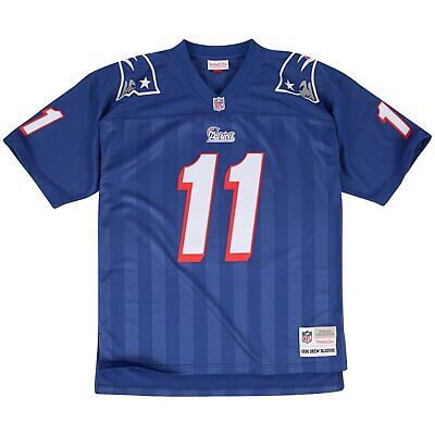 Pre-owned Mitchell & Ness Nfl Legacy Jersey - England Patriots 1996 Drew Bledsoe