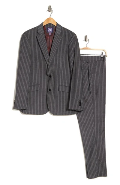 Savile Row Co Pinstripe Two-piece Suit In Blue
