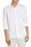 Faherty The Movement Button-up Shirt In Cloud White