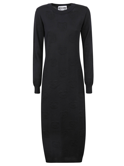 Moschino Long-length Dress In Black