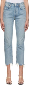 AGOLDE BLUE RILEY JEANS