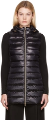 Herno Serena Hooded Down Puffer Vest In 9300