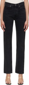 Agolde Panoramic Wild Straight-leg-jeans In Conduct
