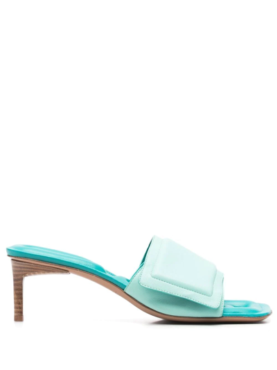 Jacquemus Slip-on 60mm Heels In Blue