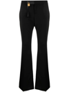 TOM FORD MID-RISE FLARED TROUSERS