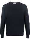 CORNELIANI CREW-NECK LONG-SLEEVE JUMPER