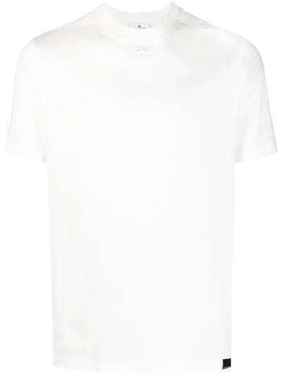 Courrèges Courr Ges Logo T-shirt Heritage White
