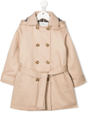 BONPOINT DOUBLE-BREASTED BELTED TRENCH COAT