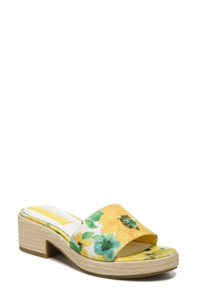 Franco Sarto Pony Platform Sandal In Yellow