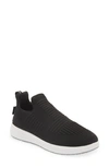 Sanita Trident Knit Sneaker In 002 Black