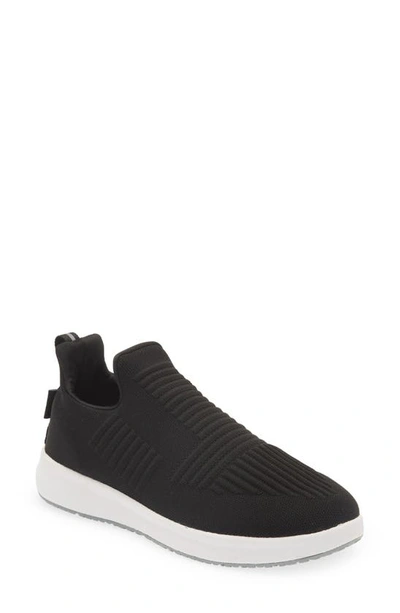 Sanita Trident Knit Sneaker In 002 Black