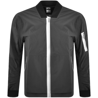 Nike Essentials Lined Bomber Jacket Black In Grey