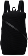 Issey Miyake Bias-pleated Nylon Backpack In Black
