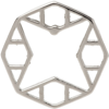 Alyx Silver Circle Single Earring In Silver