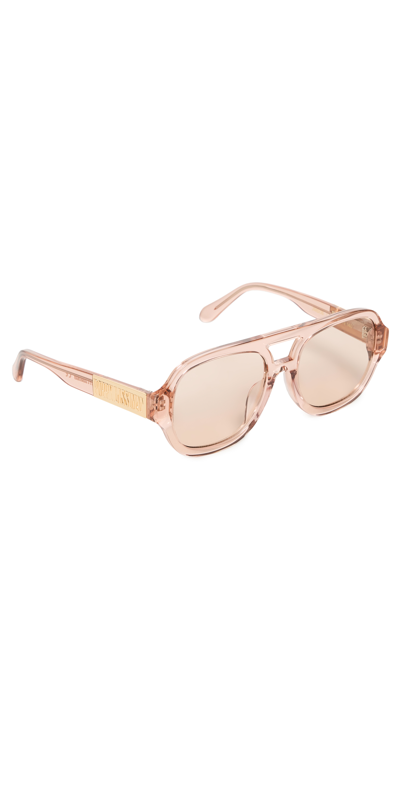 Poppy Lissiman Jimbob Sunglasses In Latte