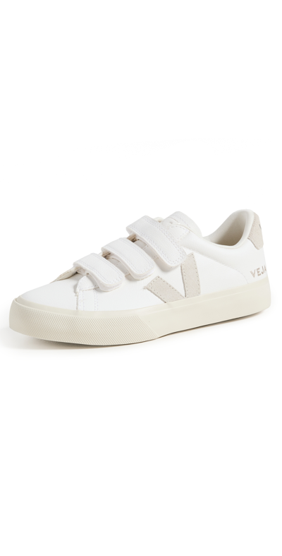 Veja Recife Logo Sneakers In Extra White Natural
