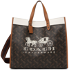 COACH BROWN HORSE & CARRIAGE FIELD TOTE