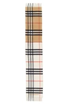 Burberry Giant Split Check Cashmere Scarf In Archive Beige/ Ivory